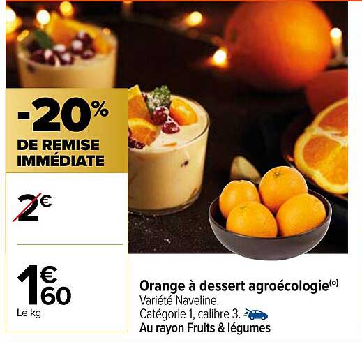 orange à dessert agroécologie naveline