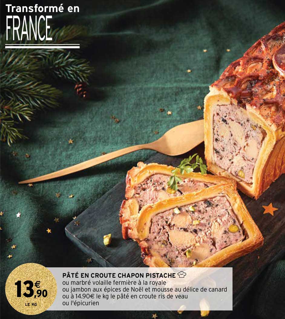 pâté en croute chapon pistaches