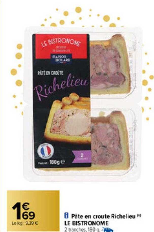 Pâte En Croute Richelieu Le Bistronome