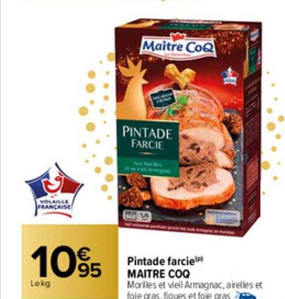 Pintade Farcie Maître Coq