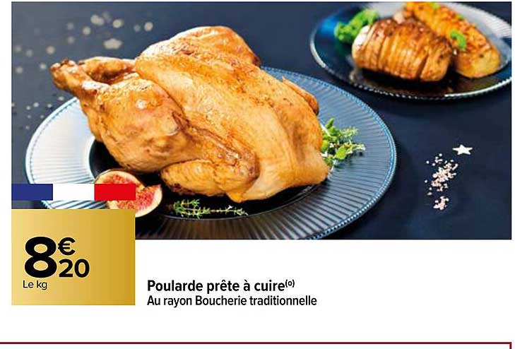 poularde prête à cuire
