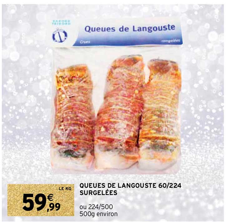 Queues De Langouste 60-224 Surgelées