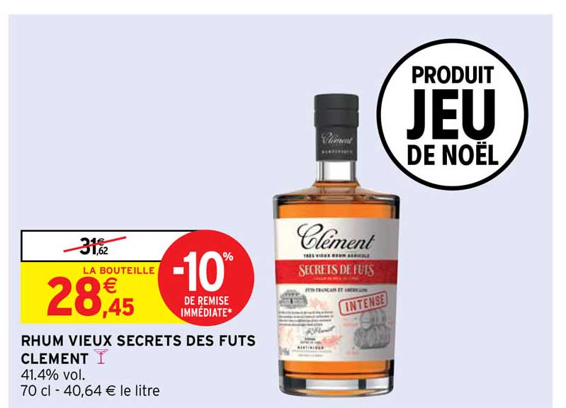 Rhum Vieux Secrets Des Futs Clément