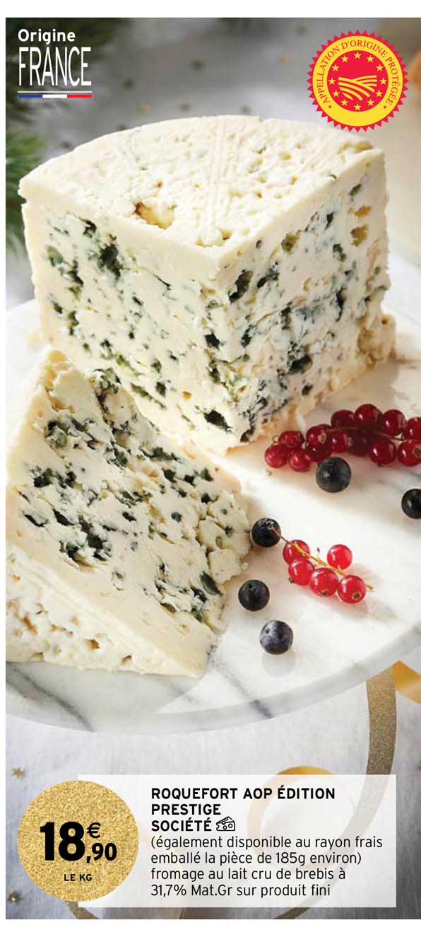 Roquefort Aop édition Prestige Société