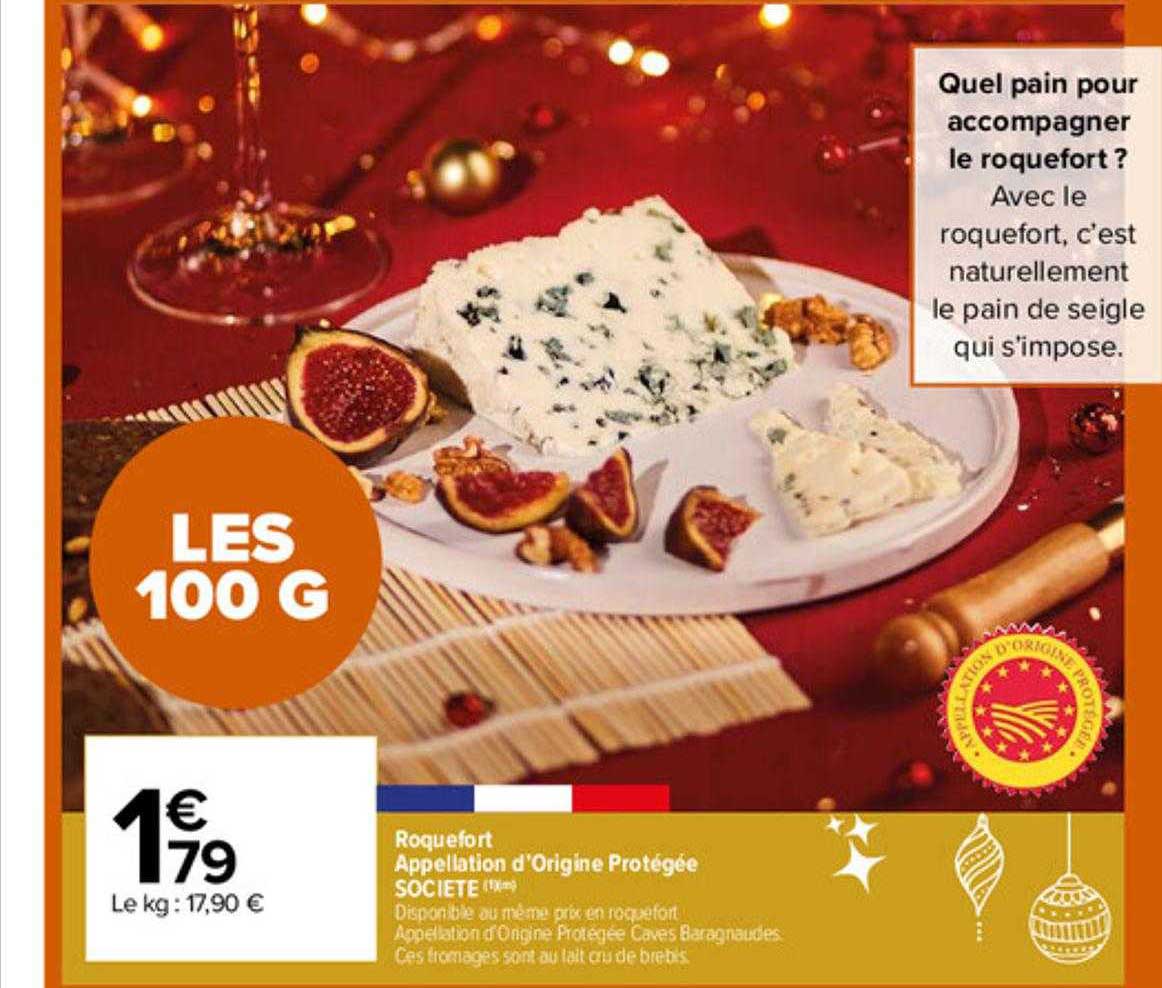 roquefort appellation d'origine protégée société