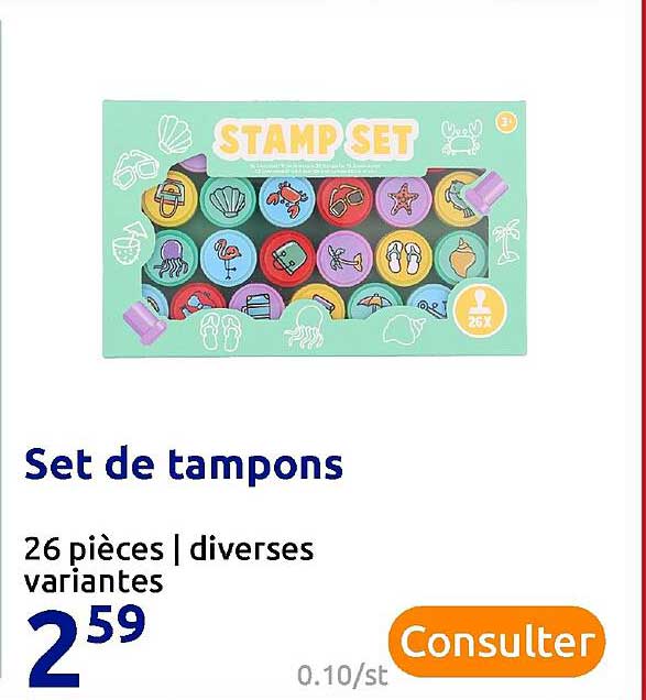 Set De Tampons
