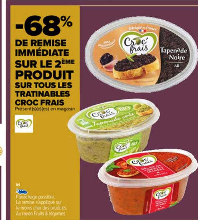 Tartinable Croc Frais