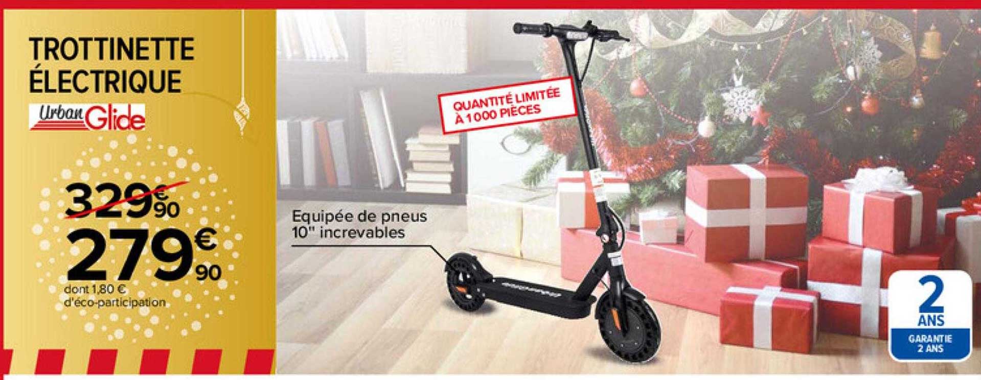 trottinette électrique urban glide