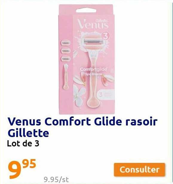 venus comfort glide rasoir gillette