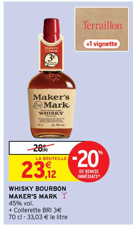 whisky bourbon maker's mark