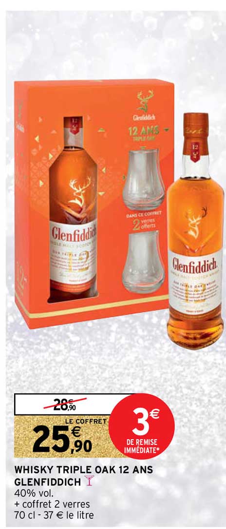 whisky triple oak 12 ans glenfiddich