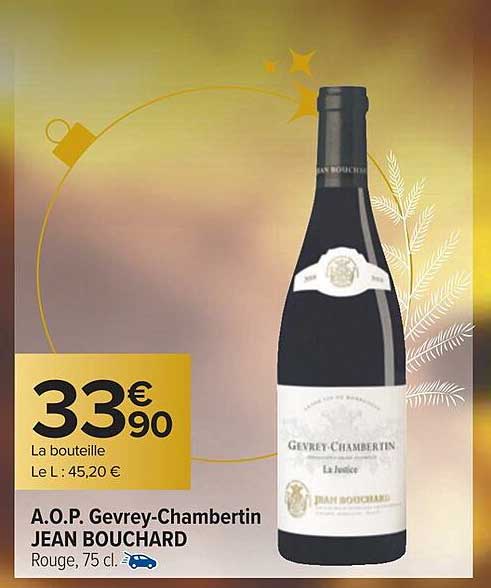 a.o.p. gevrey-chambertin jean bouchard