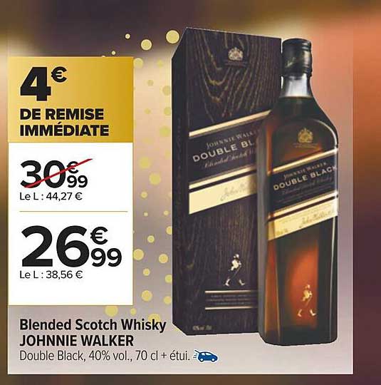 blended scotch whisky johnnie walker