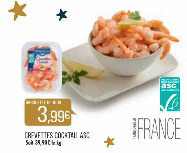 Crevettes Cocktail Asc