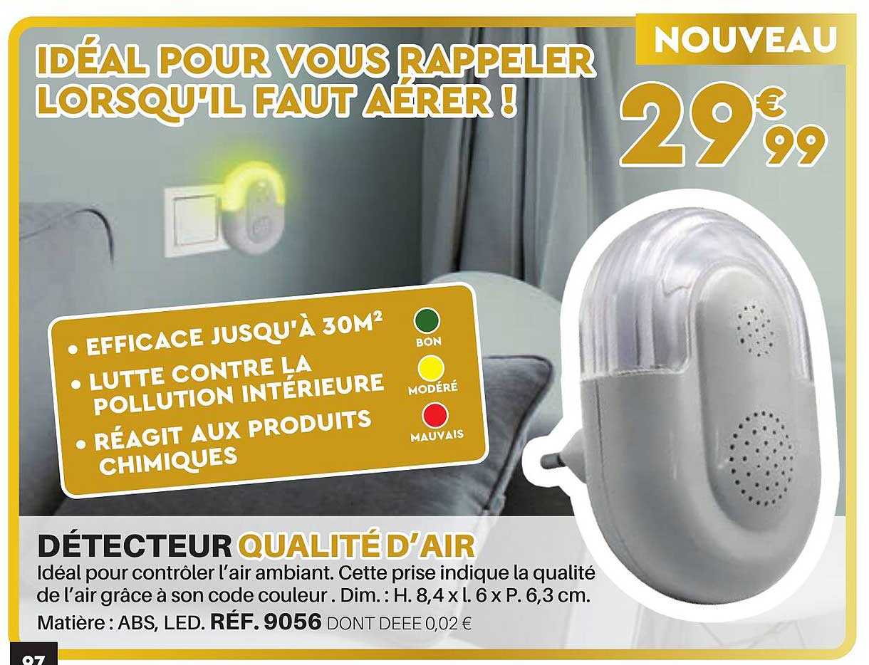 détecteur qualité d'air