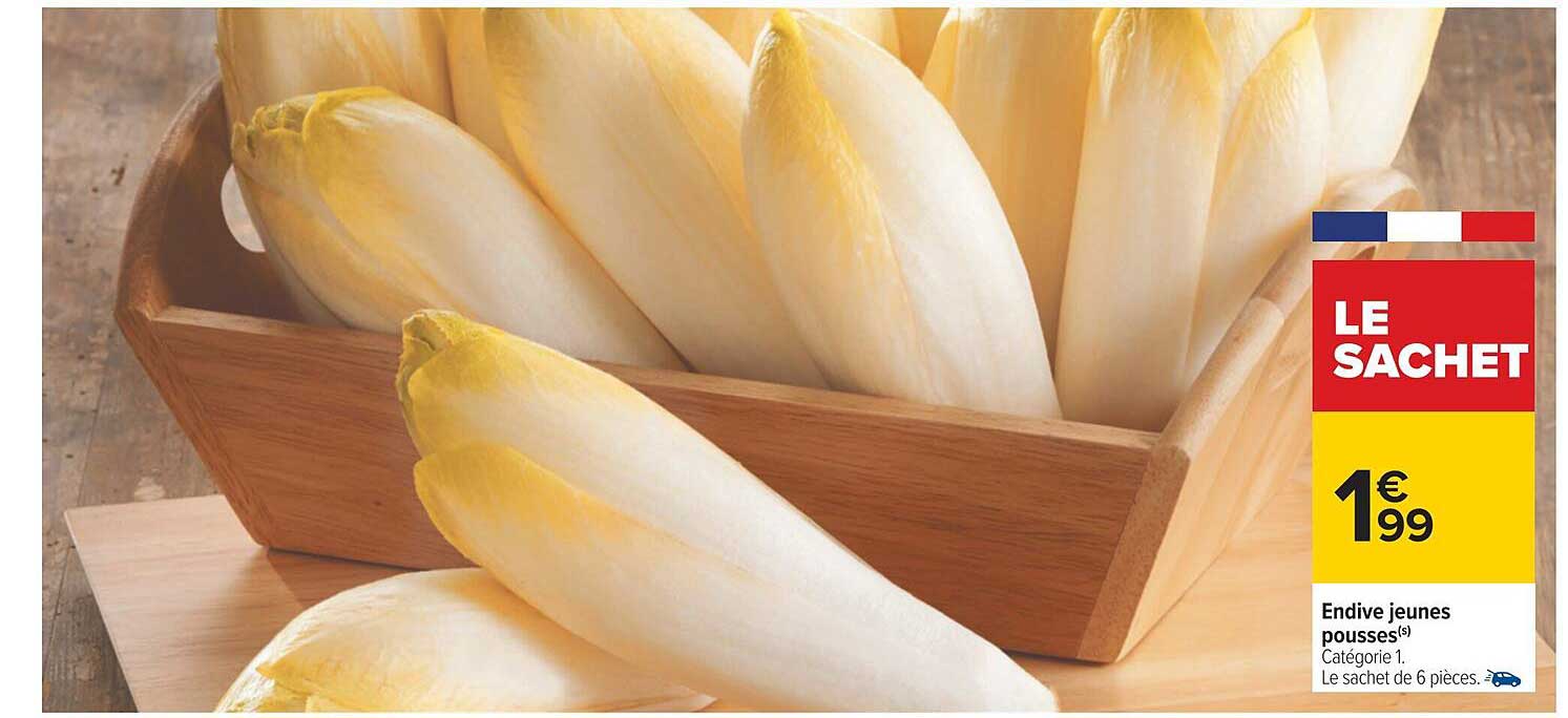 endive jeunes pousses