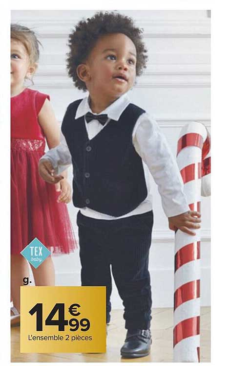 l'ensemble 2 pièces tex baby