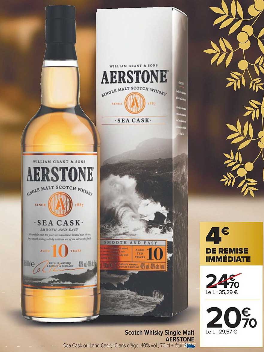 scotch whisky single malt aerstone
