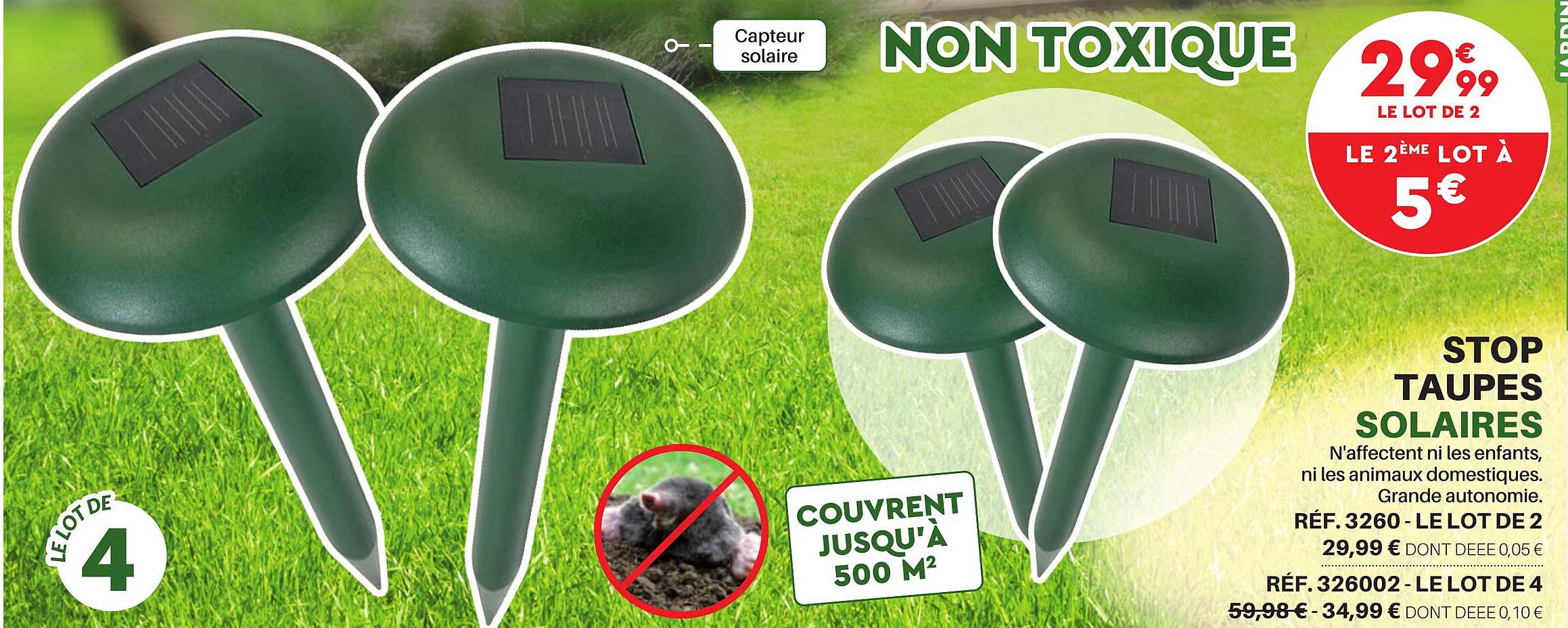 stop taupes solaires