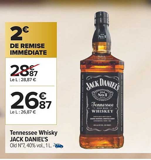 tennessee whisky jack daniel's