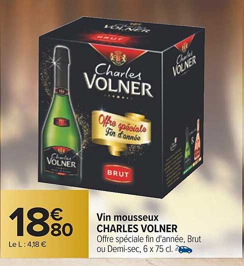 vin mousseux charles volner