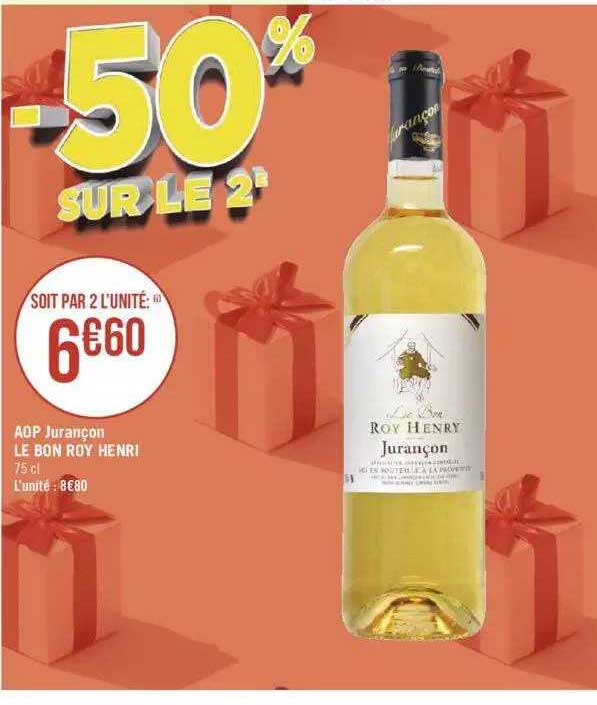 aop jurançon le bon roy henri