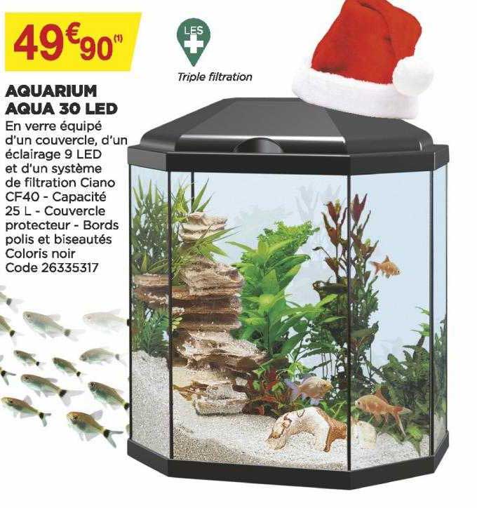 Aquarium Aqua 30 Led
