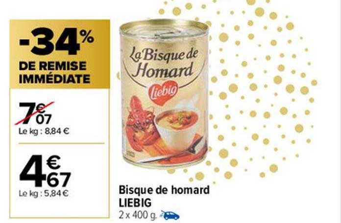bisque de homard liebig