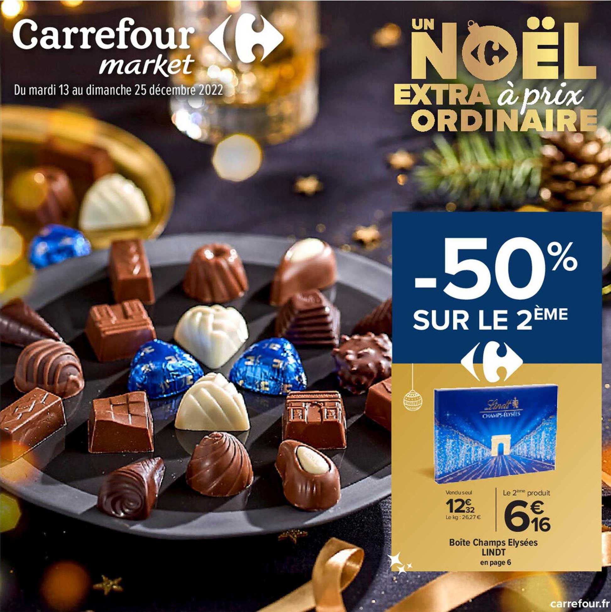 boîte champs élysées lindt