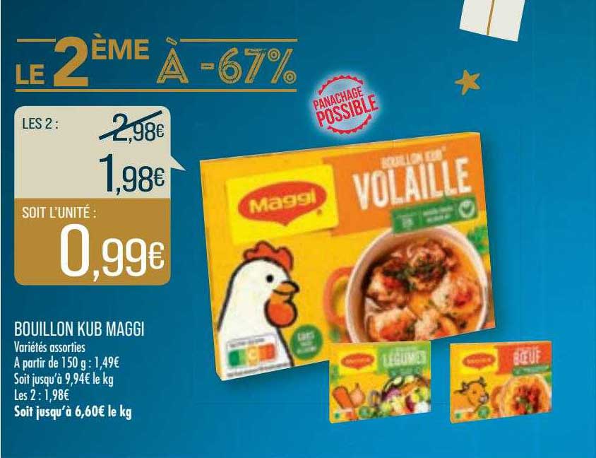 Bouillon Kub Maggi