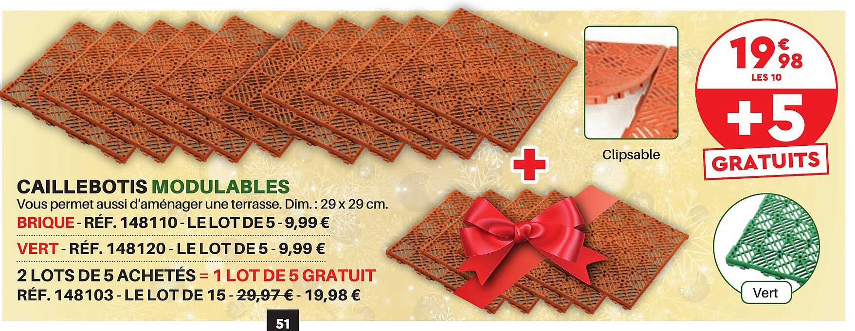 Caillebotis Modulables