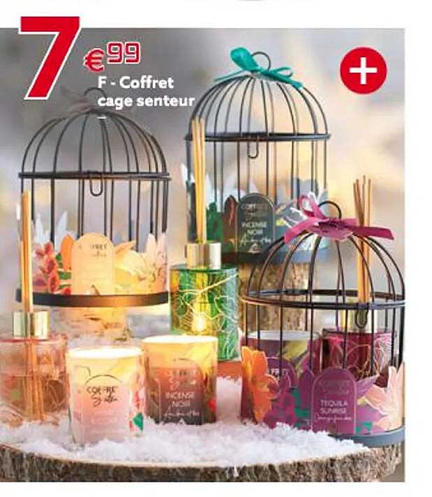 coffret cage senteur