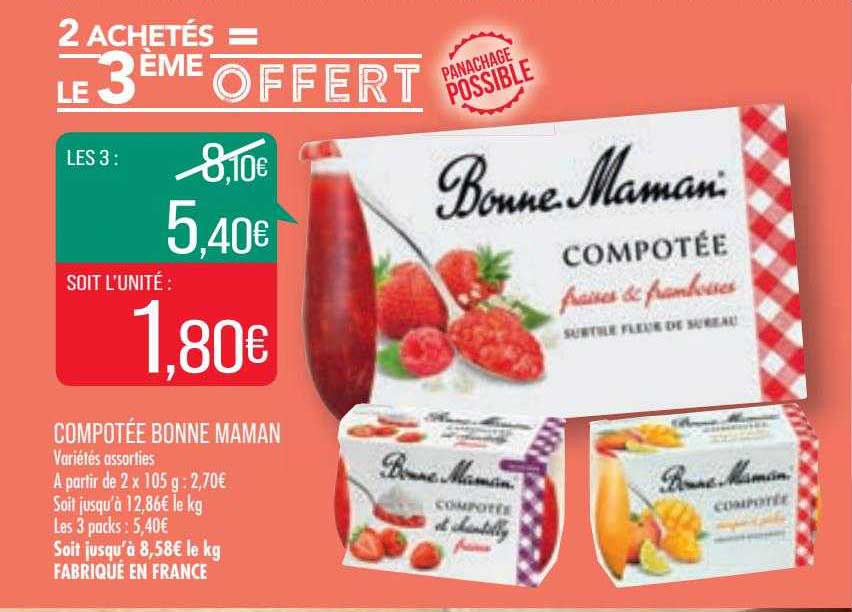 compotée bonne maman