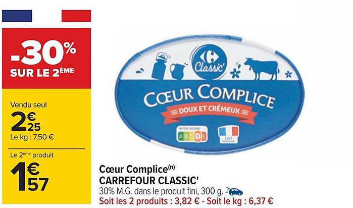 cœur complice carrefour classic'