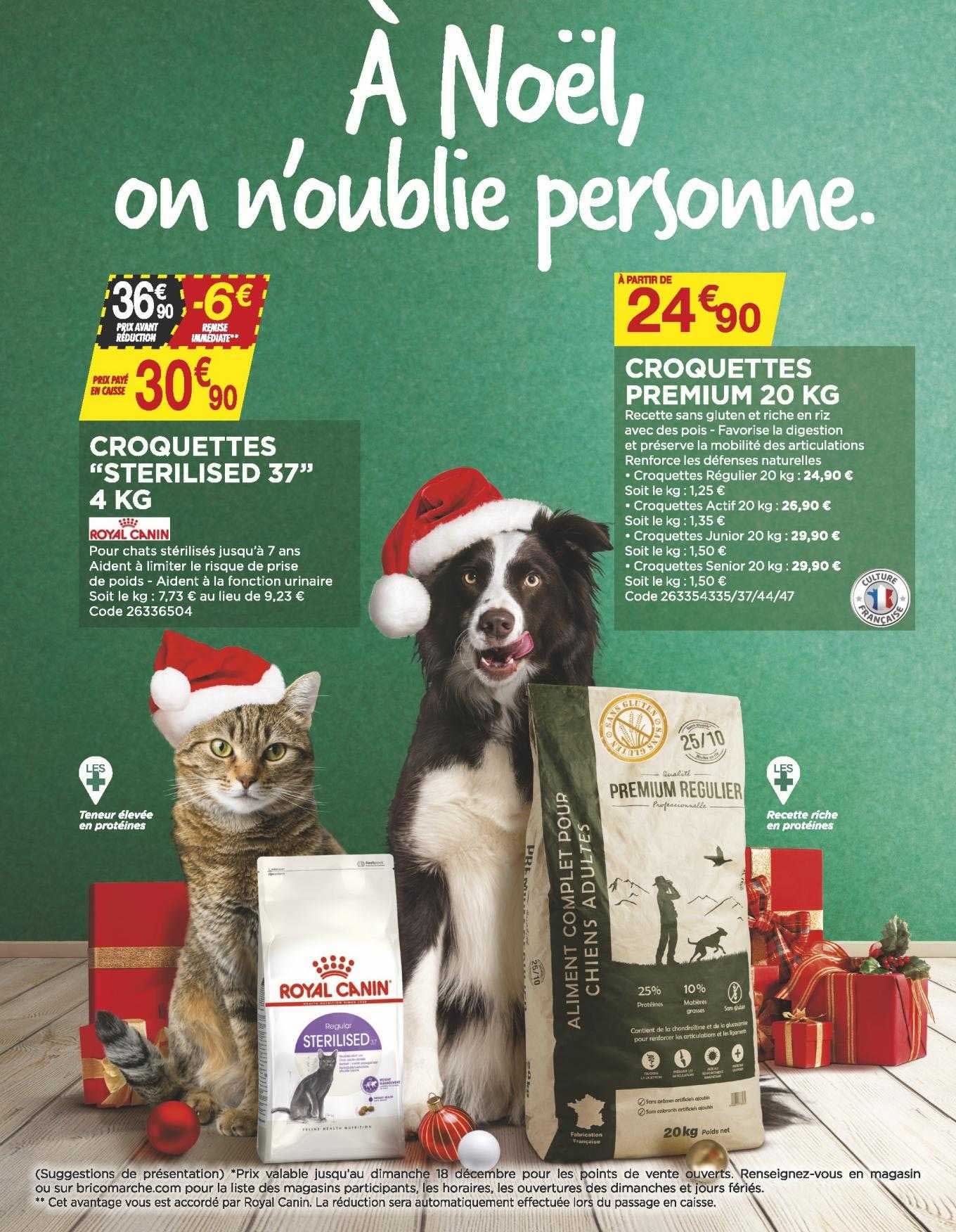 croquettes "sterilised 37" 4 kg royal canin, croquettes premium 20 kg