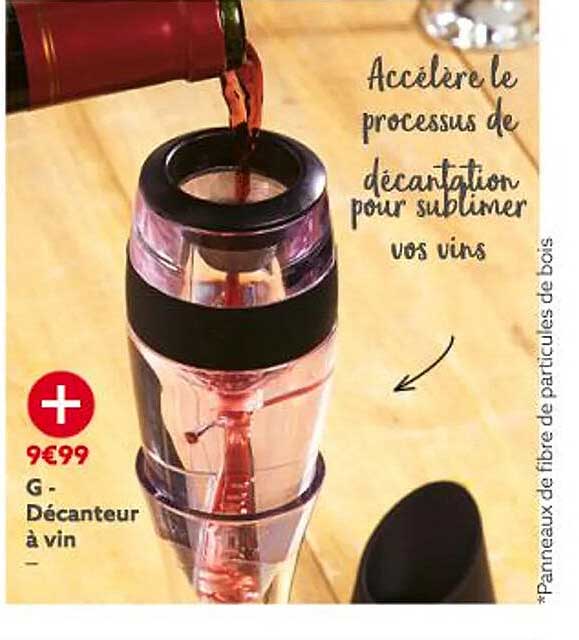 décanteur à vin