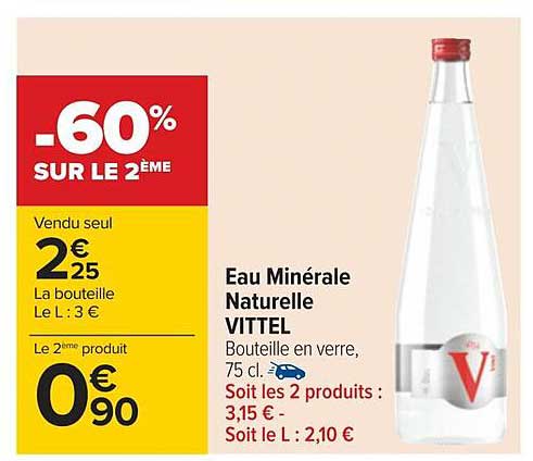 Eau Minérale Naturelle Vittel