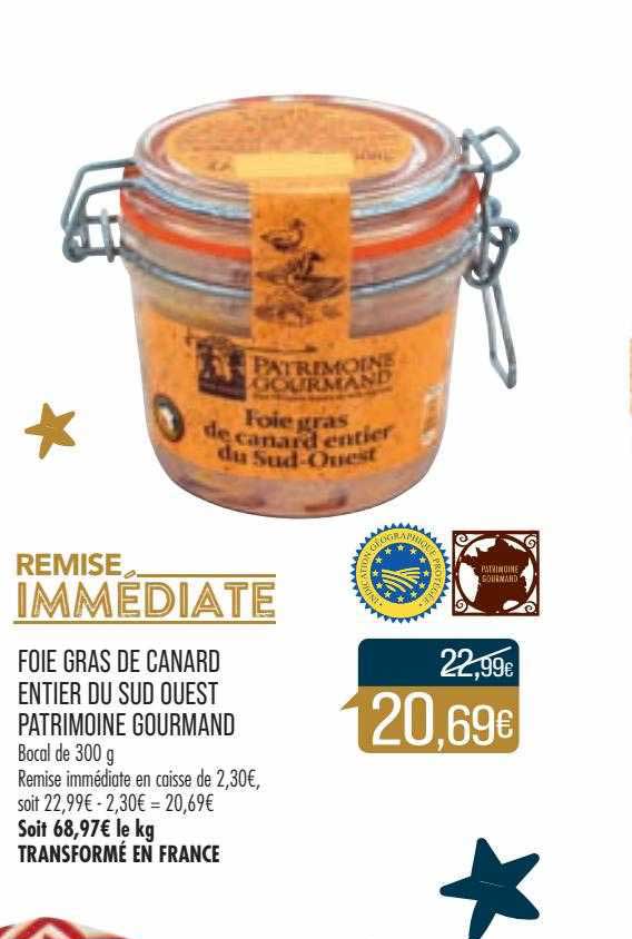 foie gras de canard entier du sud ouest patrimoine gourmand