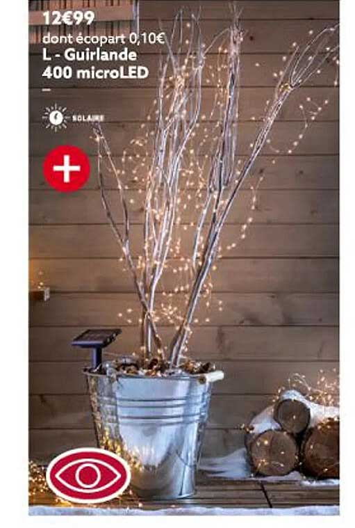 guirlande 400 microled