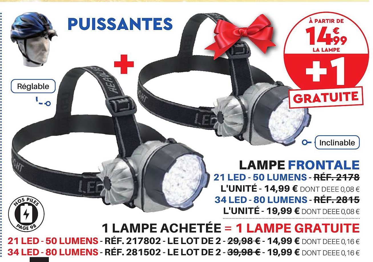 lampe frontale