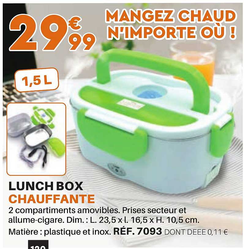 Lunch Box Chauffante