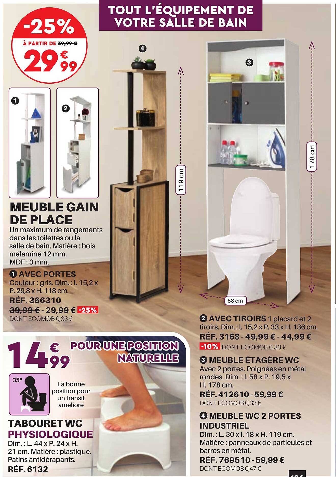 meuble gain de place
