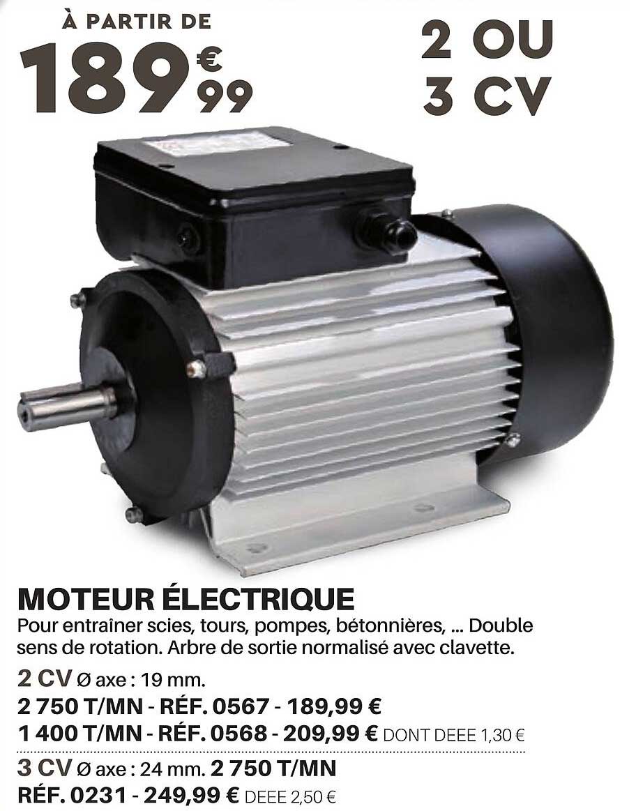 Moteur électrique