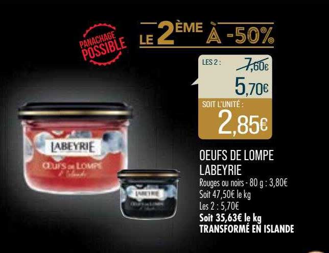 œufs de lompe labeyrie