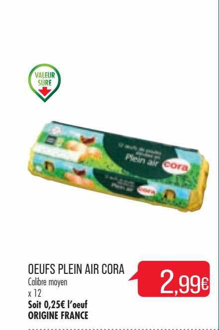 œufs Plein Air Cora