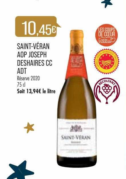 saint-véran aop joseph deshaires cc adt réserve 2020