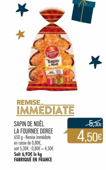 sapin de noël la fournée dorée