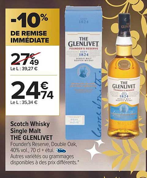 scotch whisky single malt the glenlivet