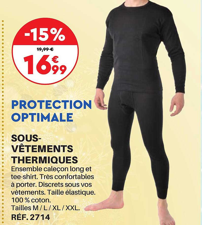 sous-vêtements thermiques