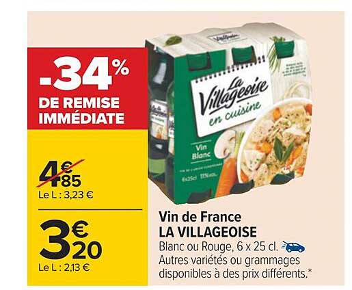 vin de france la villageoise